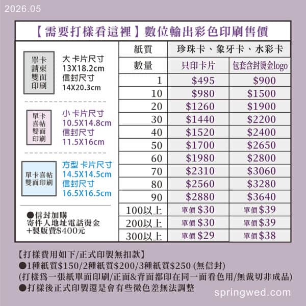 喜帖