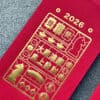 【2025蛇年紅包袋】燙金紅包袋 台灣製作 萊妮紅包袋 客製紅包袋$99